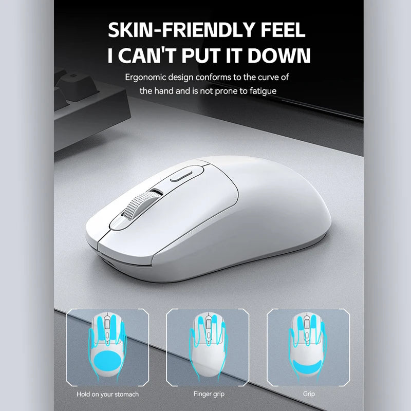 Warvank X8 — Mouse Gaming Inalámbrico Recargable USB-C