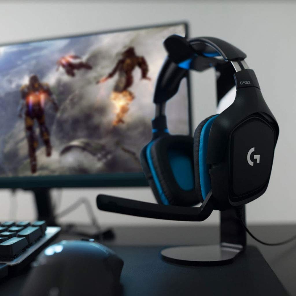 Logitech G432 — Audífonos Gaming 7.1 DTS Surround