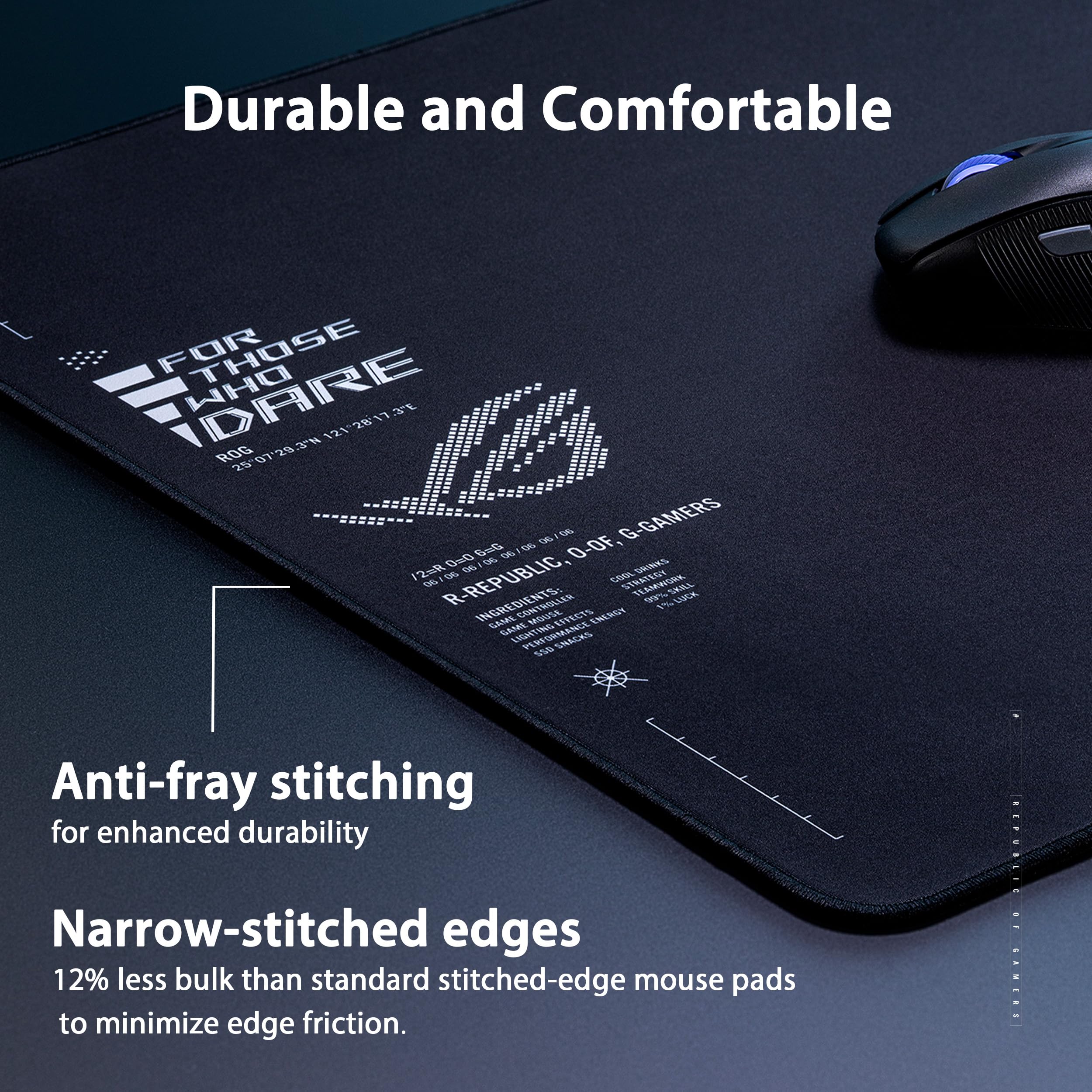 ASUS ROG Sheath — Mousepad Gaming XL 90x43cm