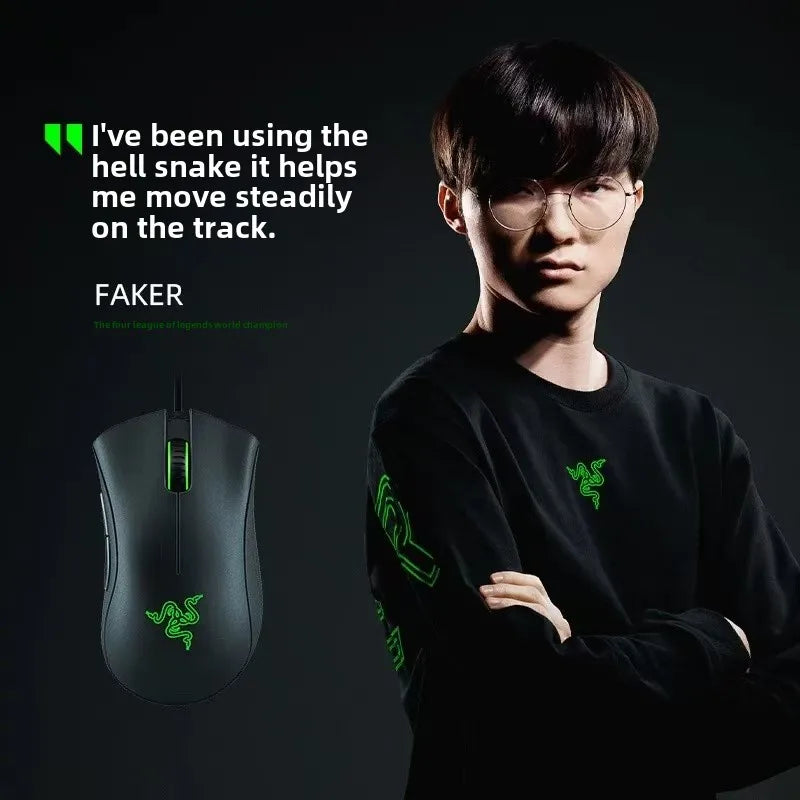 Razer Viper — Mouse Gaming 6400 DPI Ultraliviano