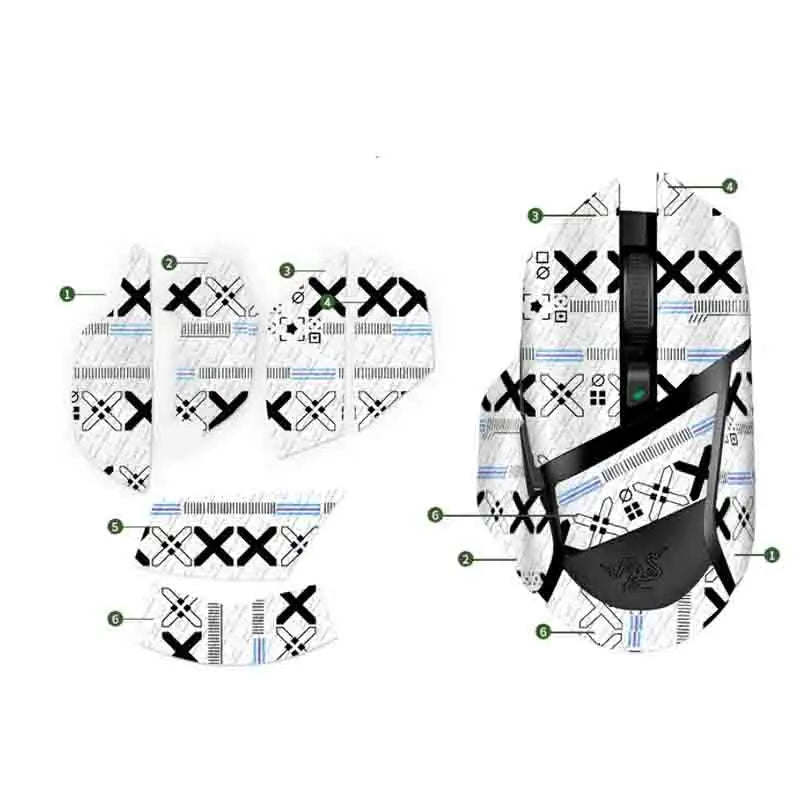Grip Tape para Mouse Gaming Razer Basilisk — Antideslizante Lizard Skin
